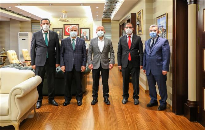 Agri'da Hafta Münasebetiyle Valiye Ziyaret