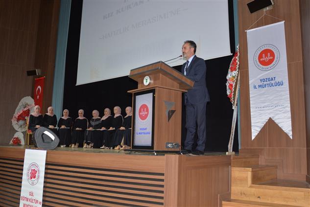 Yozgat'de Hafızlık Icazet Ve Taç Giyme Merasimi Düzenlendi