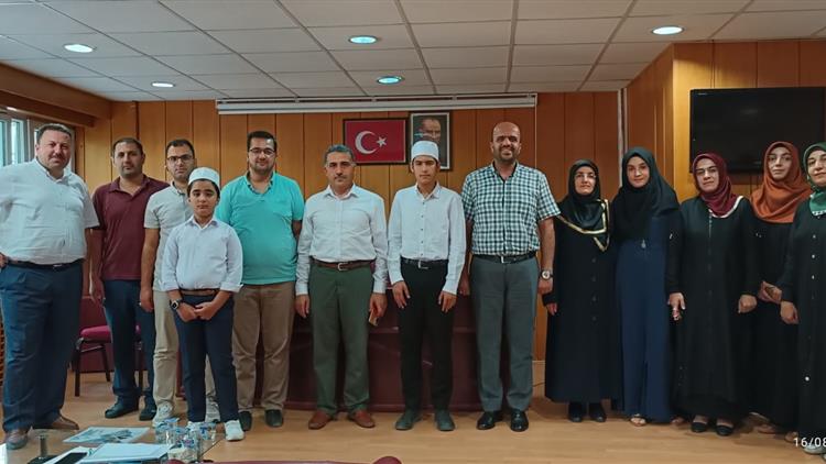 Malatya'da Hafızlık Kur’an Kurslarında Okuyan öğrenciler Arasında “kur’an-ı Kerim’i Yüzünden Güzel Okuma Yarışması”