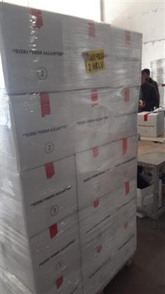 Kars'ta Harakani Sofrası Ihtiyaç Sahibi Ailelere Açıldı.