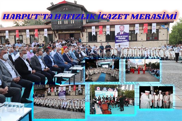 Elazig'da Harput’ta Tarihi Hafızlık Icazet Merasimi