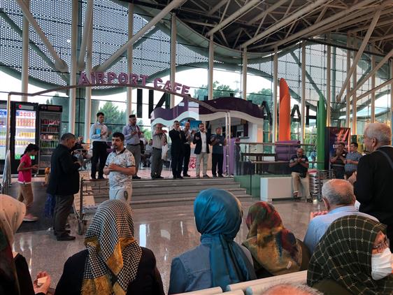 Hatay-1 Hac Kafilesi Dualarla Yola çıktı