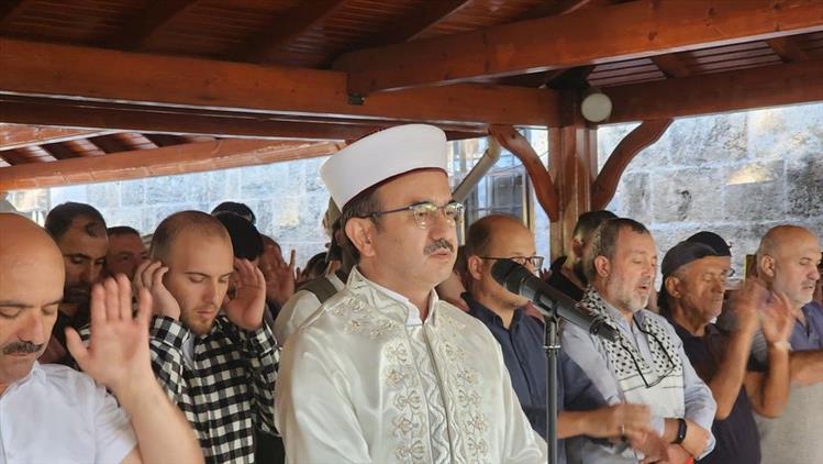 Antalya'da Hayatını Kaybeden Filistinliler Için Muratpaşa Camii’inde ‘gıyabi Cenaze Namazı’ Kılındı.