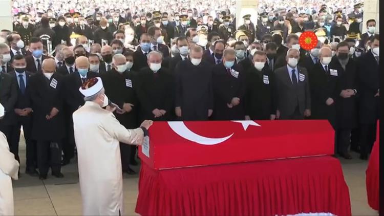 Ankara'da Helikopter Kazasında şehit Düşen Mehmetçikler Ebediyete Uğurlandı