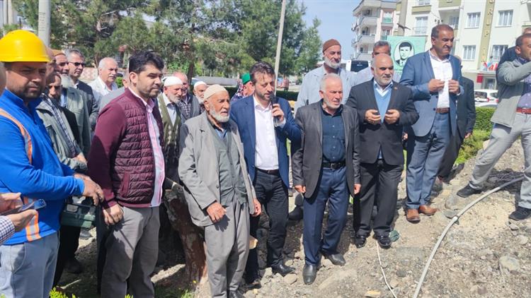 Osmaniye'de Hz.ebubekir Camii Temel Atma