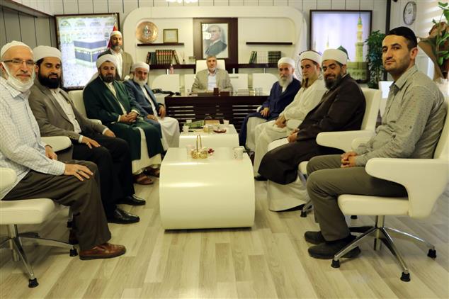 Şanlıurfa'da Kanaat önderlerinden Müftü Tolan’ A Hayırlı Olsun Ziyareti