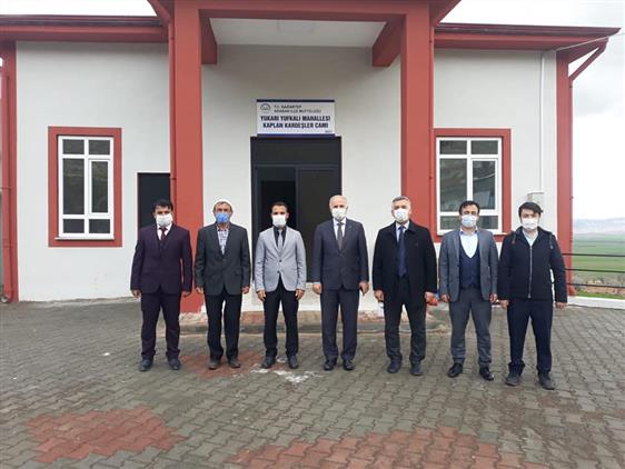 Gaziantep'de Kaplan Kardeşler Camii Ibadete Açıldı