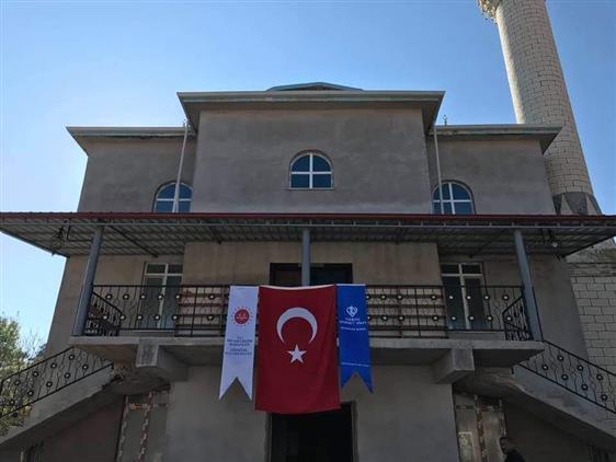 Amasya'da Karaşar Köyü Camii Dualarla Ibadete Açıldı