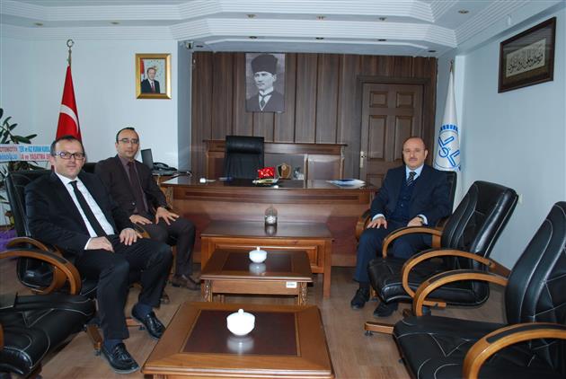 Karabük Cumhuriyet Başsavcısı Koray Kesgin Ve Karabük Adalet Komisyonu Başkanı Mustafa Duran'dan, Il Müftümüz Ercan Aksu'ya Hayırlı Olsun Ziyareti