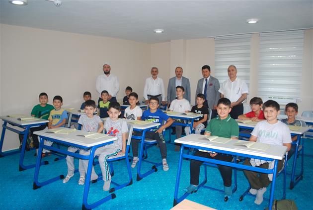 Karabük’te Yaz Kur'an Kursları Ziyaret Edildi