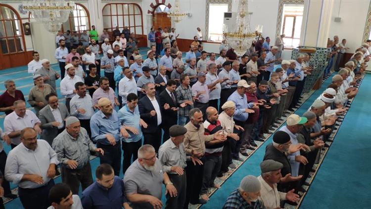 Konya'da Karatay Göçü Mahallesinde Yağmur Ve şükür Duası Yapıldı