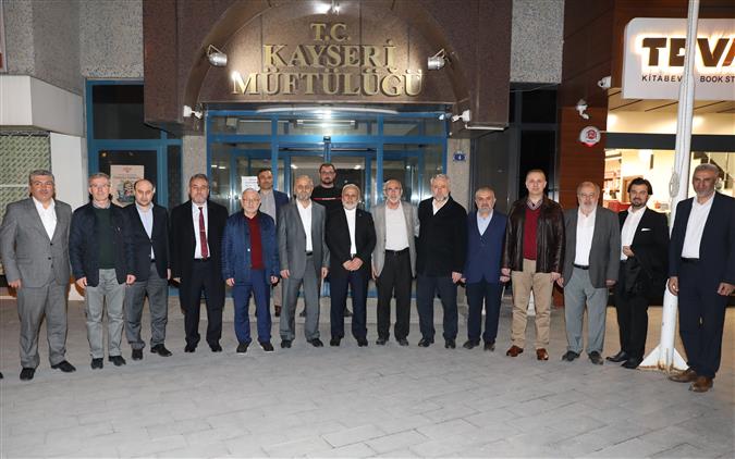 Kardeş şehir Il Müftüleri Kayseri’de