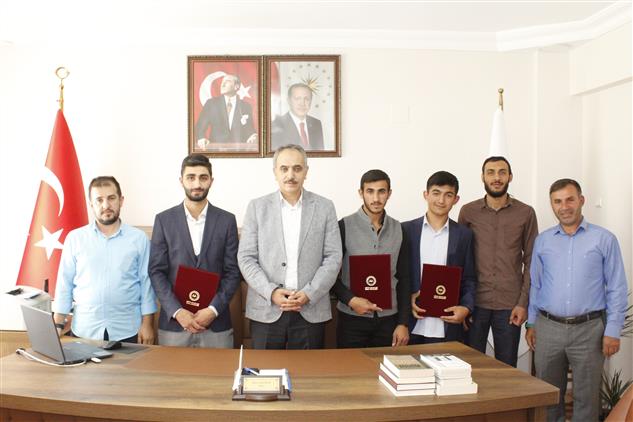 Kars’ta Hafızlar Belge Aldı