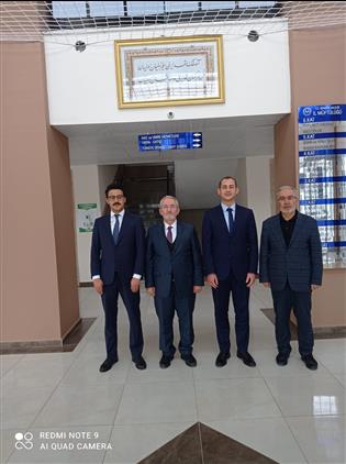 Isparta'da Kaymakam Adayları Il Müftüsünü Ziyaret Ettiler