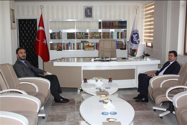 Diyarbakir'da Kaymakam Evlice'den Müftülüğe Ziyaret