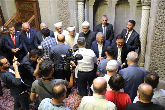 Kayseri Hunat Camii’nde Bayram Namazı