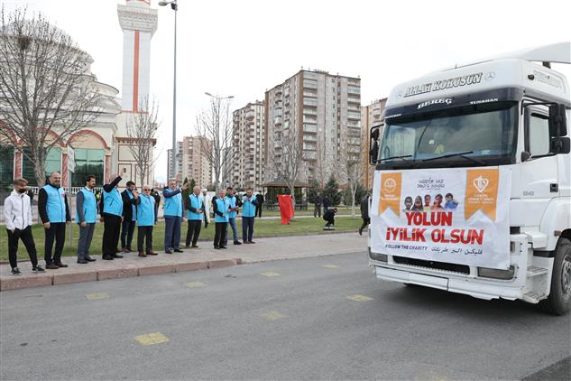 “kayseri Kardeşlerini Yine Unutmadı”