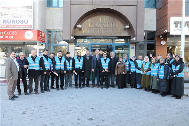 Kayseri Il Müftülüğünce Deprem Bölgesine 187 Din Görevlisi Görevlendirildi