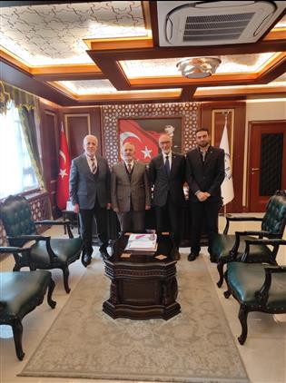 Isparta'da Kazandan Il Müftüsü şahine Ziyaret