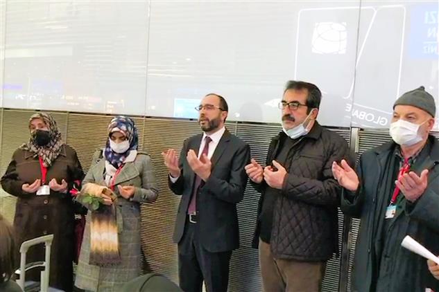 Küdüs’e Giden Ikinci Tur Istanbul’dan Uğurlandı