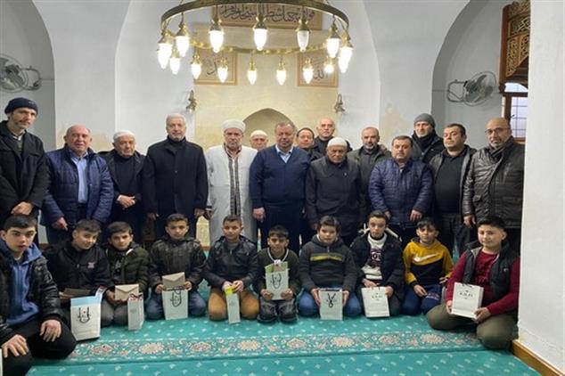 Kilis’te çocuklar Camide Buluştu