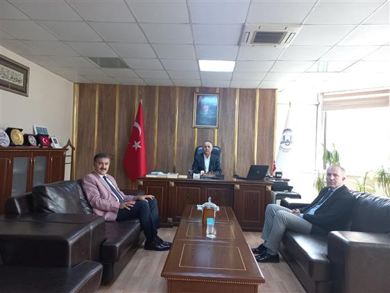 Zonguldak'ta Kültür Ve Turizm Müdürü Ve Işkur Müdüründen Müftü Durgun'a Ziyaret
