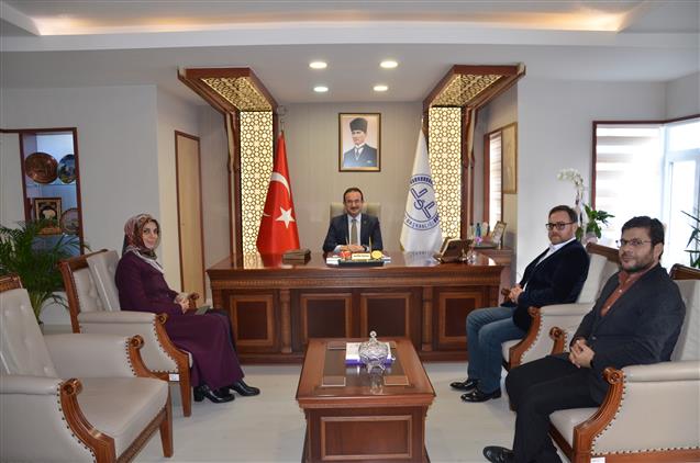 Antalya'da Konsolos’tan Müftü Yalçınkaya’ya Ziyaret