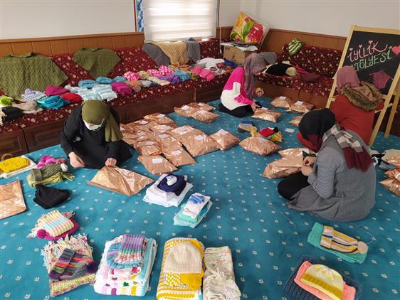 Konya’dan Suriye’ye Ilmek Ilmek Iyilik