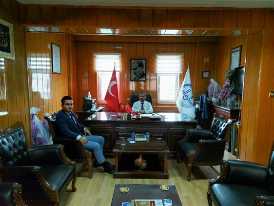 Burdur'da Kosgeb Il Müdürü Uğur'dan Iade-i Ziyaret