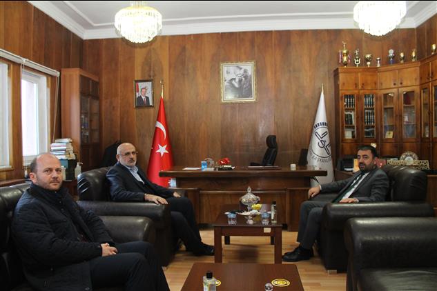 Amasya'da Kıraat Kurulu Başkanımız Sayın Osman şahin’den Il Müftümüze Ziyaret