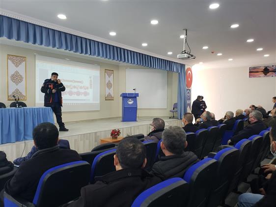 Kırşehir'de Din Görevlilerine Afet Eğitimi Verildi