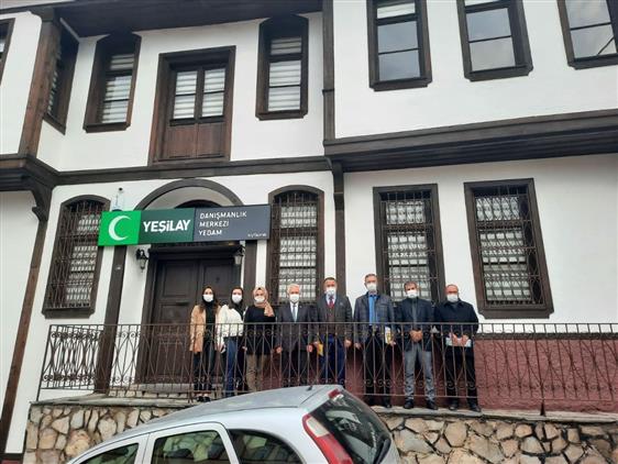 Kütahya Yeşilay şubesi Ve Yeşilay Danışma Merkezine Ziyaret
