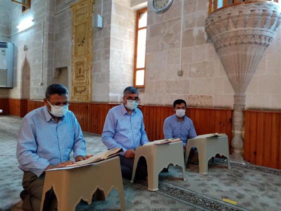 Şanlıurfa'da Kur'an Kursları Arası Hafızlık Yarışması Yapıldı