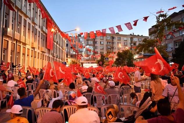 Balikesir'da Kuvâ-yi Milliye şehri Balıkesir, 15 Temmuz Demokrasi Ve Milli Birlik Gününde Tek Yürek Oldu