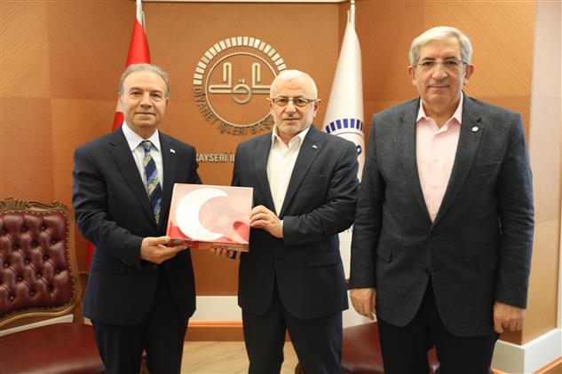 Kayseri'de Kızılay’dan Il Müftülüğü’ne Ziyaret