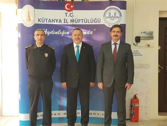 Kütahya'da Il Jandarma Ve Emniyet Müdüründen Ziyaret