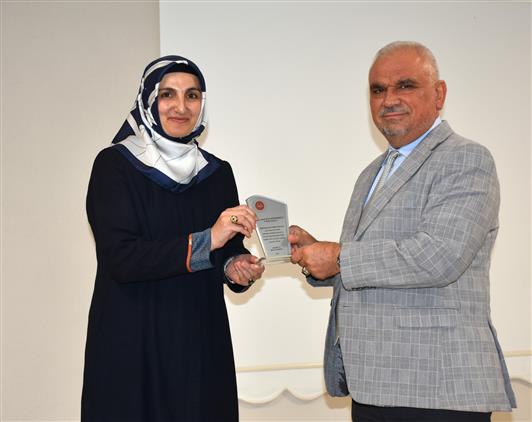 Bilecik'de Il Müftü Yardımcımız Aysel Hacıömeroğlu’na Veda Programı