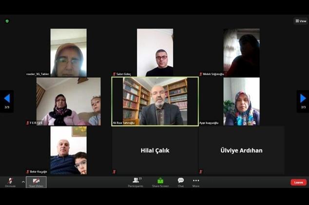 Bolu'da Il Müftülüğümüz Tarafından çevrimiçi “engelli-cami Buluşmaları” Nisan Ayı Programı Gerçekleştirildi.