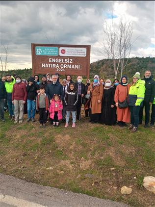 Kocaeli'de Il Müftülüğümüz Tarafından "3 Aralık Dünya Engelliler Günü" Nedeniyle Fidan Dikimi Gerçekleşti.