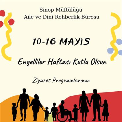 Sinop'ta Il Müftülüğünden Engelli Kardeşlerimize Ziiyaret