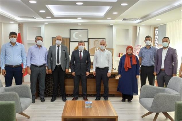 Kilis'de Il Müftülüğünden Gençlik Spor Il Müdürlüğüne Ziyaret