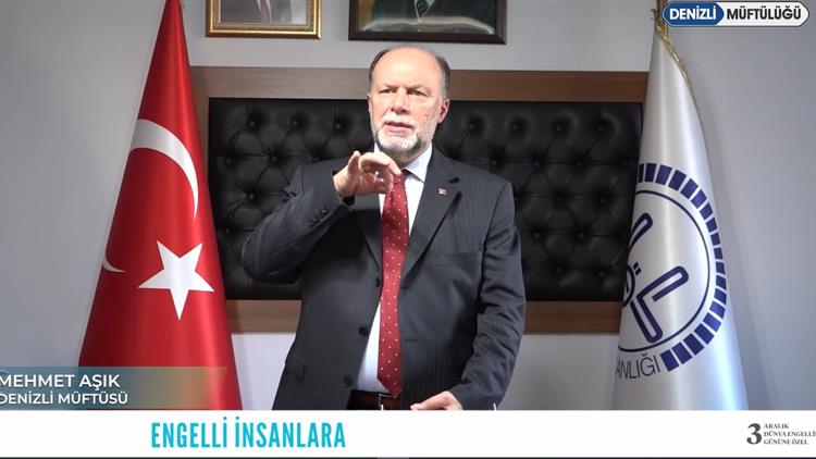 Denizli'de Il Müftülüğünden "3 Aralık Dünya Engelliler Günü" Farkındalık Video