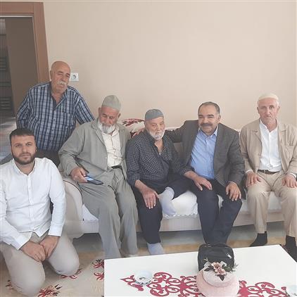 Il Müftümüz Ibrahim Halil Demir, Muş'un En Yaşlı Vatandaşına Bayram Ziyaretinde Bulundu