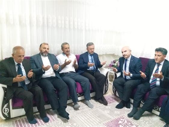 Kütahya'da Il Müftümüz Dr. Irfan Açık şehit Ramazan Demirci'nin Ailesini Ziyaret Etti