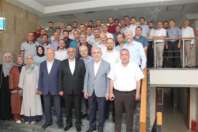 Ankara'da Il Müftümüz Dr. Yusuf Doğan Müftülük Personeliyle Vedalaştı