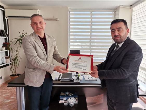 Amasya'da Il Müftümüz Durmuş Ayvaz'dan Teşekkür Ziyareti