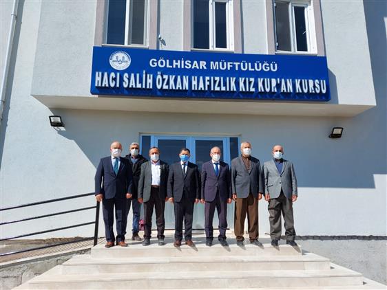 Burdur'da Il Müftümüz Enver Türkmen'den Ilçelere Ziyaret