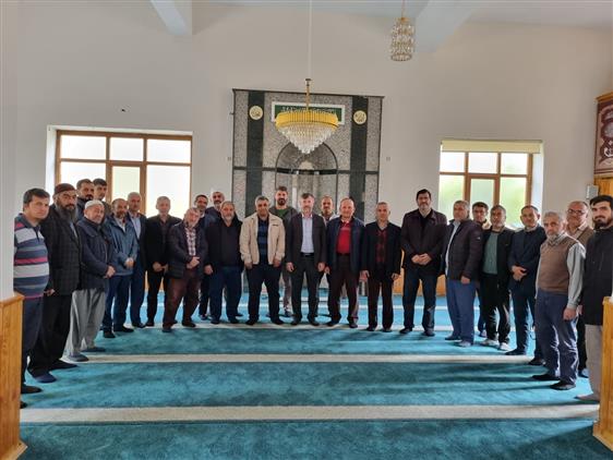 Hatay'da Il Müftümüz Mevlüt Topçu, Kırıkhan Müftülük Personeli Ile Bir Araya Geldi.