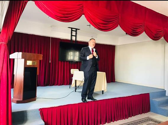 Kütahya'da Il Müftümüz Nafi Güral Fen Lisesinde Konferans Verdi