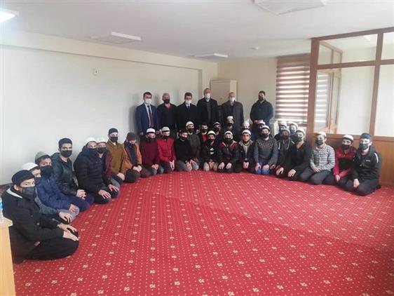 Trabzon'da Il Müftümüz Osman Aydın Of'ta Incelemelerde Bulundu